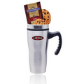 Stainless Travel Mug w/ Cocoa & Cookies